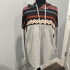 Reb In J - Hoodie - Large